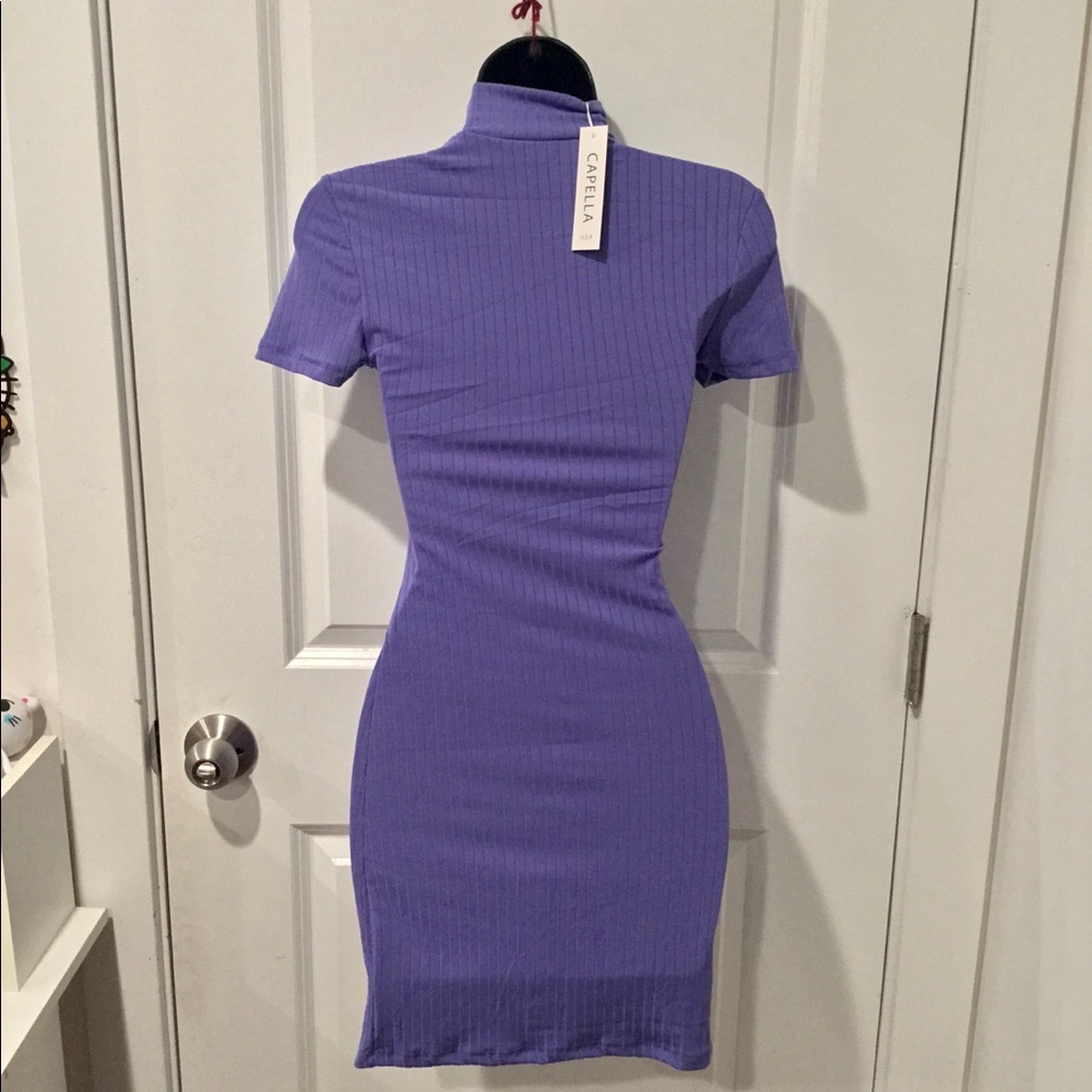 ✨HP✨Ribbed Bodycon Mini Dress - Picture 3 of 4